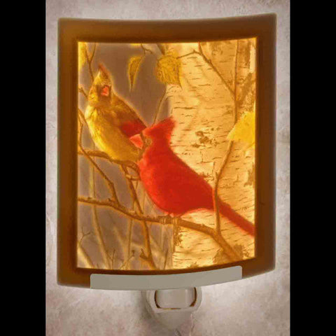 Cardinals Colored Night Light
