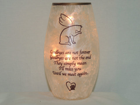 Cat Vase Accent Lamp image 0