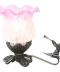 Cherub Trumpeting Tulip Lamp image 0