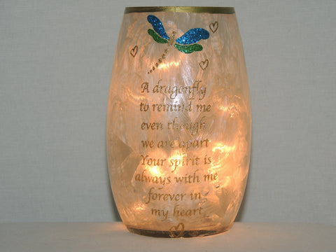 Dragonfly Accent Lamp Vase Small image 0