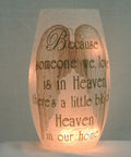 Angel Wings Vase Lamp Gold image 0