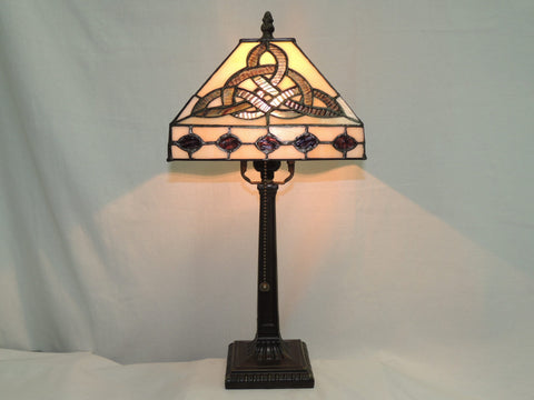 Irish Trinity Knot Mission Lamp image 0