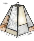 Peach Beige Mini Accent Lamp image 1