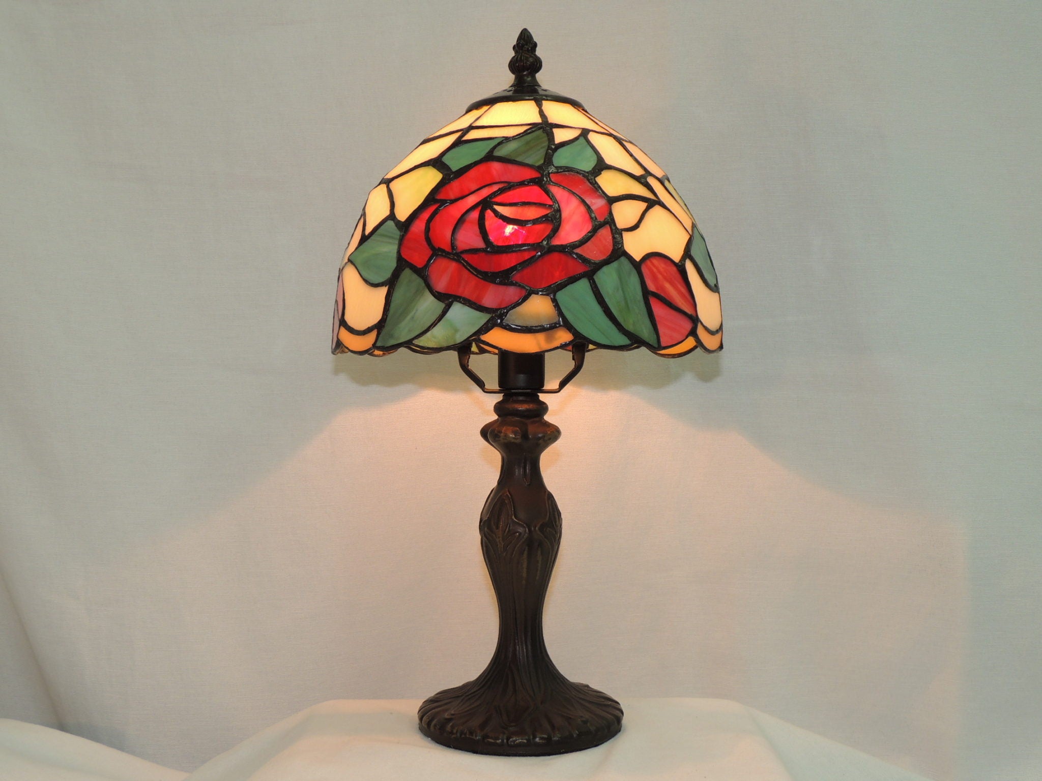 Indian Rose Accent Lamp - Memory Lamps of Beverly
