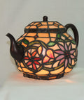 Tiffany Style Teapot Accent Lamp image 0