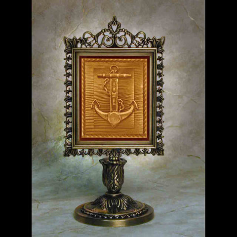 Lithophane Anchor Accent Lamp image 0