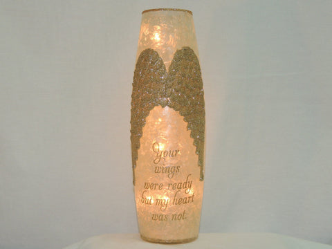 Angel Wings Ready Accent Lamp Tall image 0