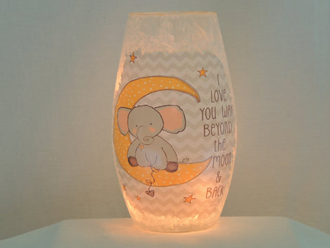 Beyond Moon Vase Lamp image 0