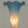 Cherub Lily Trumpeting Lamp - 1000AB Blue/White image