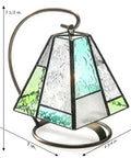 Turquoise Green Mini Accent Lamp image 1