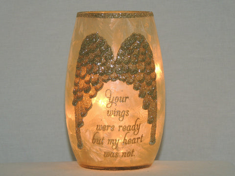 Angel Wings Ready Accent Lamp Small image 0