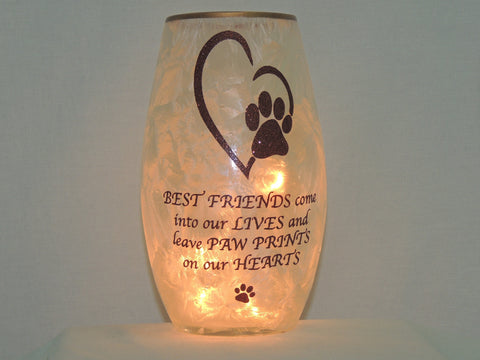 Best Friend Pet Vase Lamp image 0