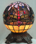 Dragonfly Globe Lamp Red image 0