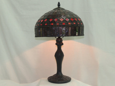 Cathedral Tiffany Style Lamp Single image 0