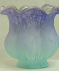 Lily and Tulip Shades Replacements - Purple/Blue Satin Tulip image