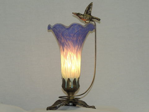 Hummingbird Lily Soaring Lamp image 0